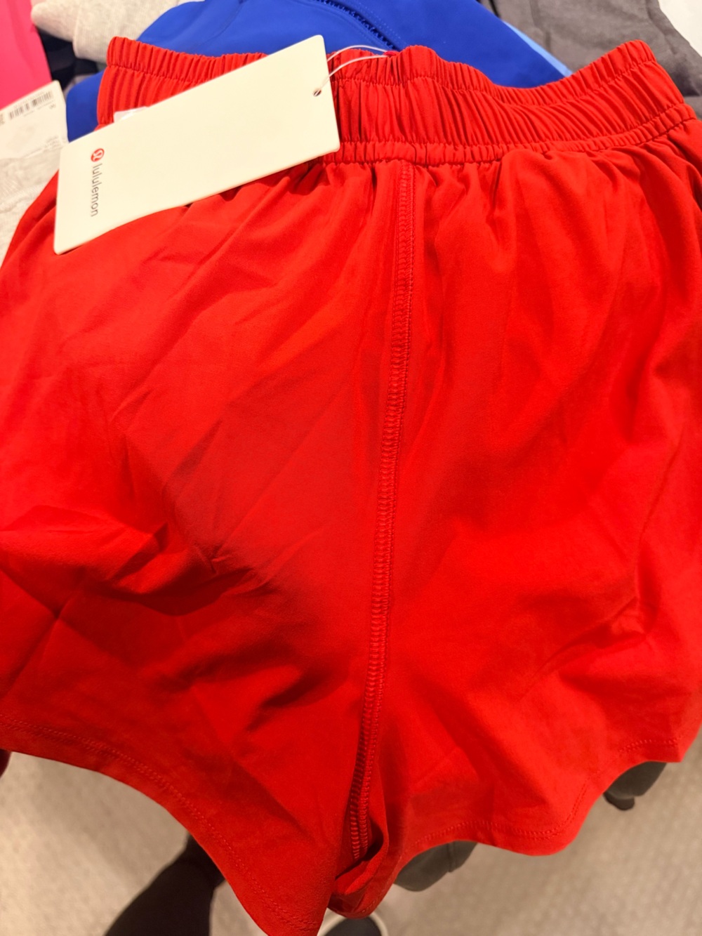 lululemon athletica Red Women's Athletic Shorts